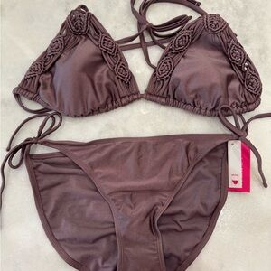 Target Bikini with Ruched Detailing